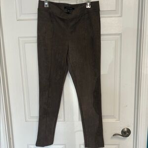 Andrew Marc Taupe Faux Suede Garment